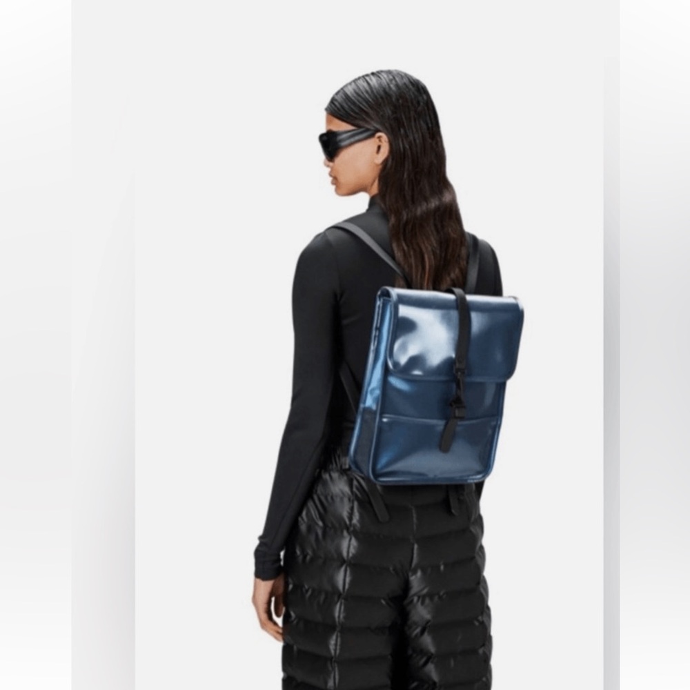 Rains Blue Backpack NWT